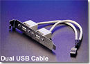 Dual USB Cable